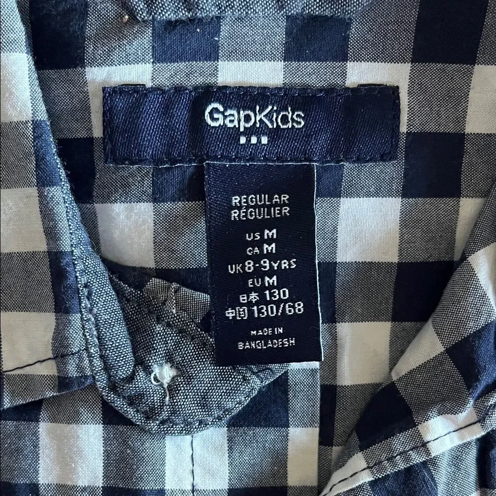 Boy's Blue and Navy Shirt Collection Set of 4